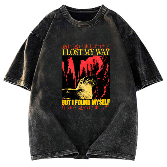 Tokyosol I Lost My Way Capybara Washed T-Shirt