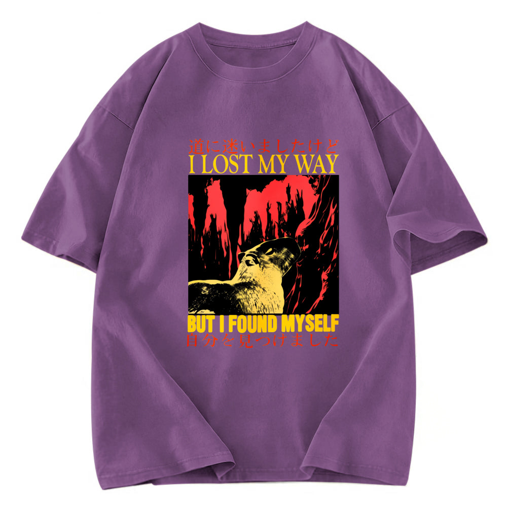 Tokyosol I Lost My Way Capybara Washed T-Shirt