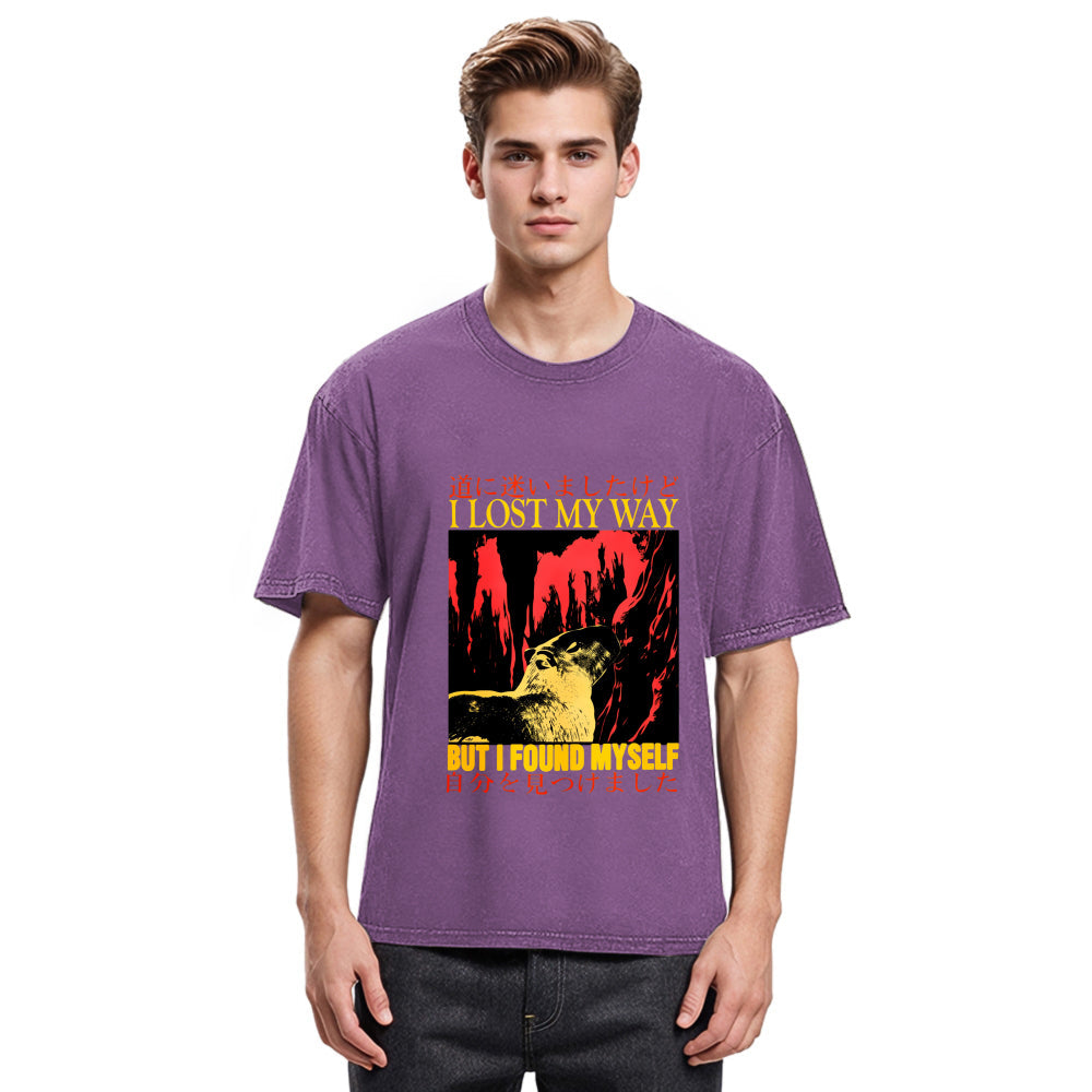 Tokyosol I Lost My Way Capybara Washed T-Shirt
