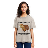 Tokyosol Capybara Contaminated By Radiation Washed T-Shirt