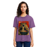 Tokyosol Capybara Ramen Lover Washed T-Shirt