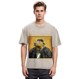 Tokyosol Confucius Capybara Quote Washed T-Shirt
