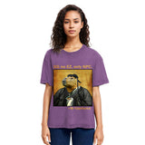 Tokyosol Confucius Capybara Quote Washed T-Shirt
