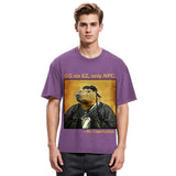 Tokyosol Confucius Capybara Quote Washed T-Shirt