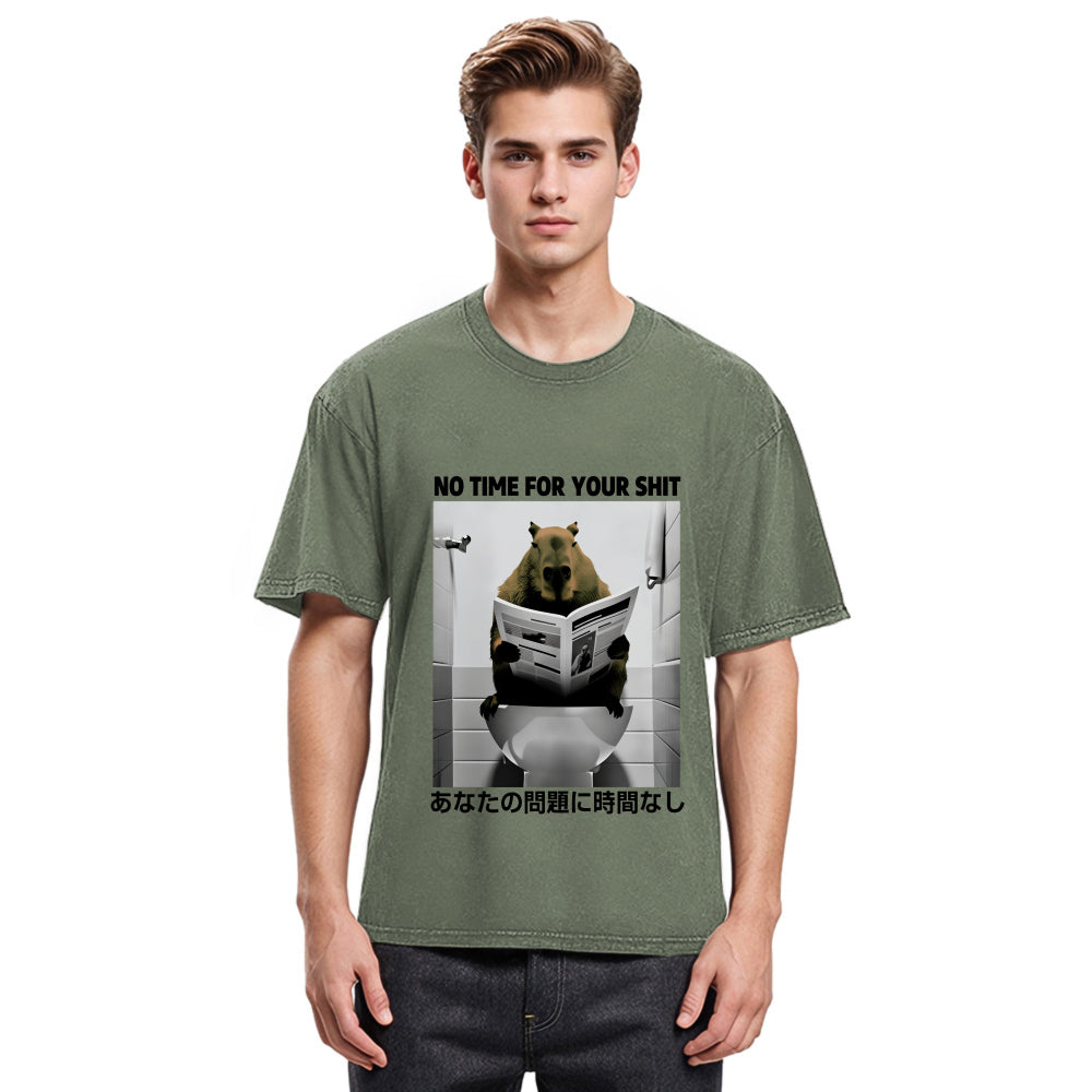Tokyosol No Time For Your Shit Washed T-Shirt