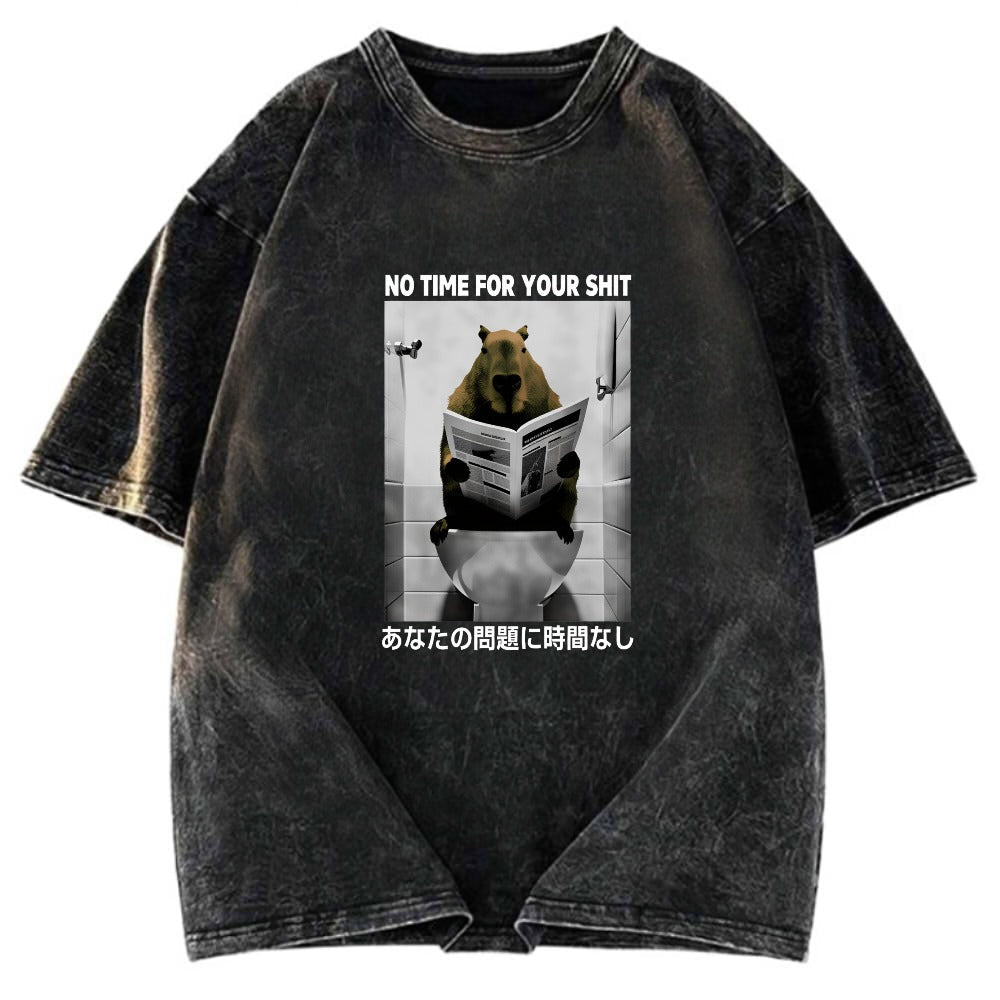 Tokyosol No Time For Your Shit Washed T-Shirt