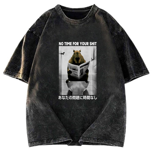 Tokyosol No Time For Your Shit Washed T-Shirt