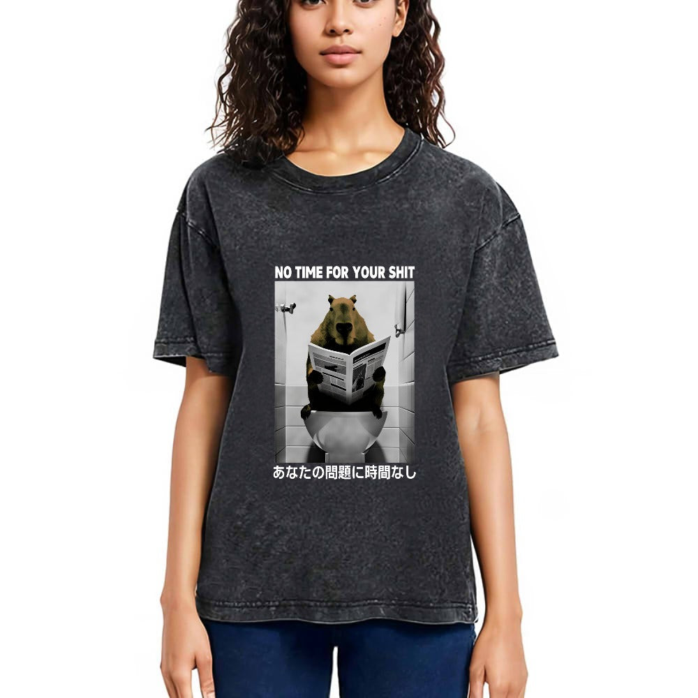 Tokyosol No Time For Your Shit Washed T-Shirt