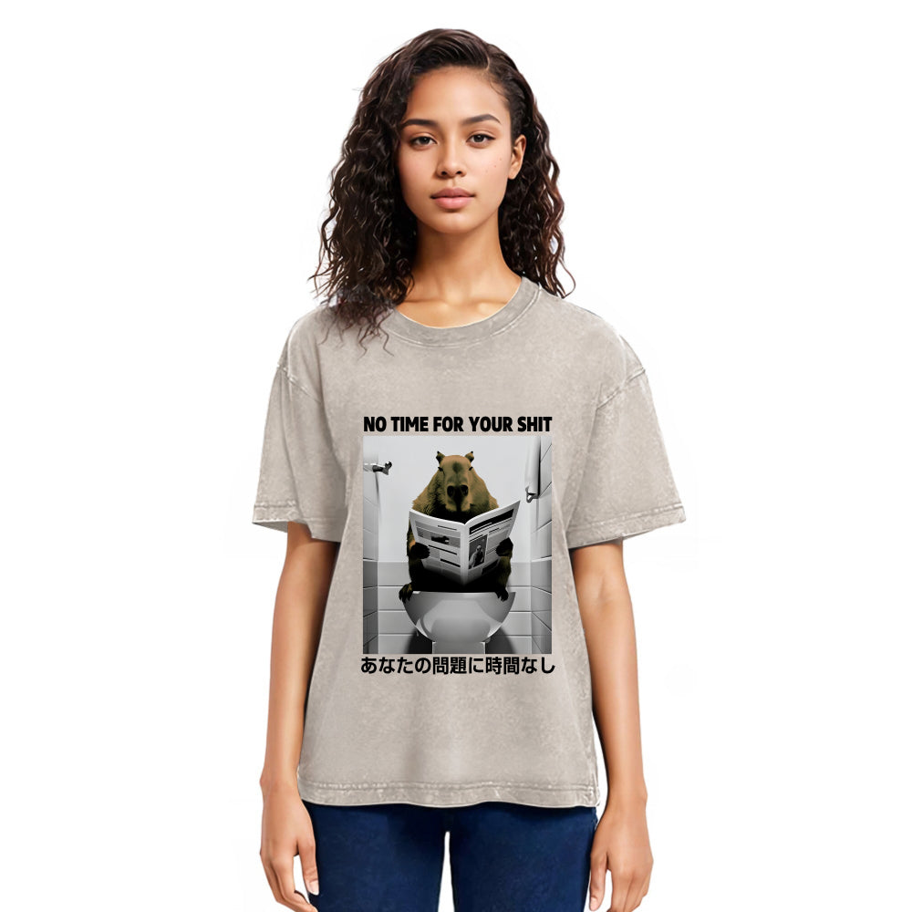 Tokyosol No Time For Your Shit Washed T-Shirt