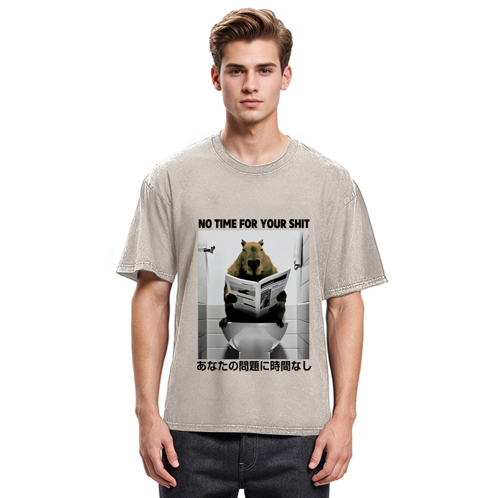 Tokyosol No Time For Your Shit Washed T-Shirt