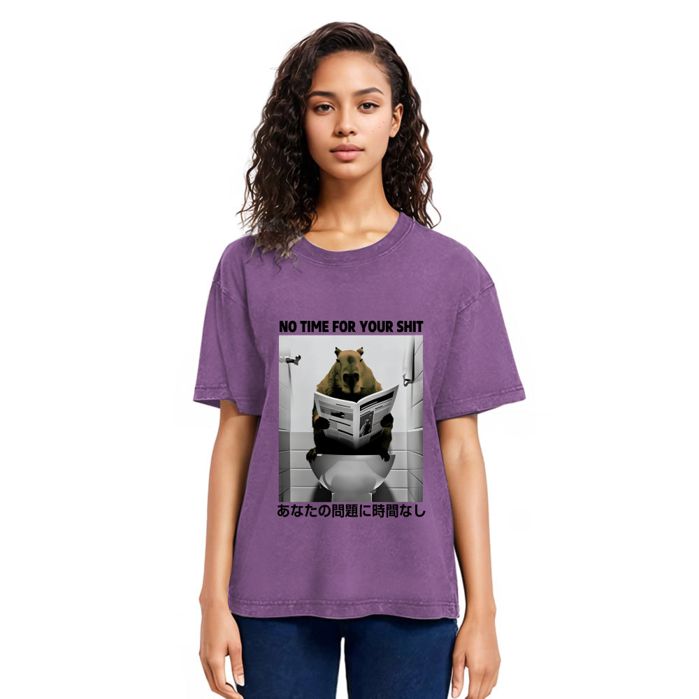 Tokyosol No Time For Your Shit Washed T-Shirt