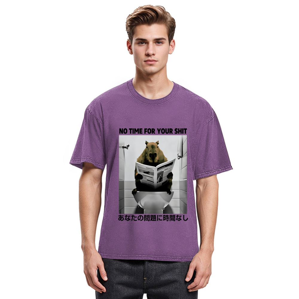 Tokyosol No Time For Your Shit Washed T-Shirt