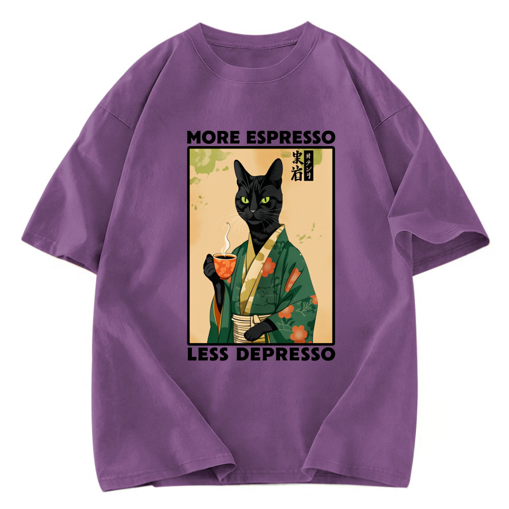 Tokyosol More Caffeine Less Sadness Washed T-Shirt