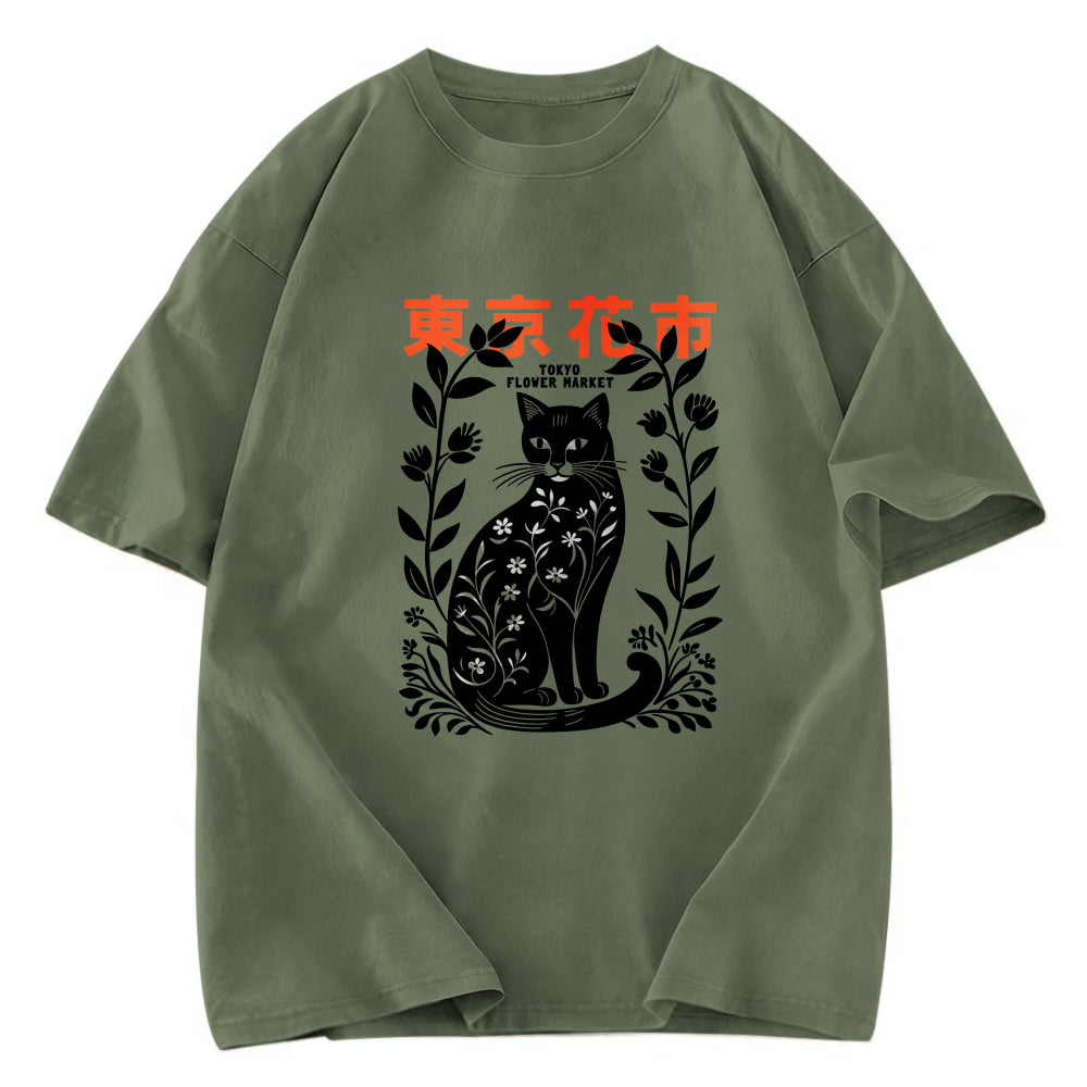 Tokyosol Tokyo Flower Market Washed T-Shirt