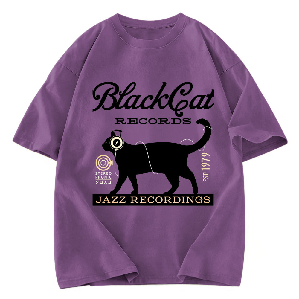 Tokyosol Black Cat Japan Washed T-Shirt