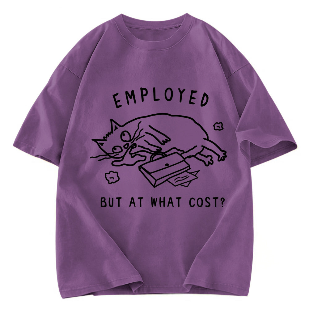 Tokyosol Employed But At What Cost Washed T-Shirt