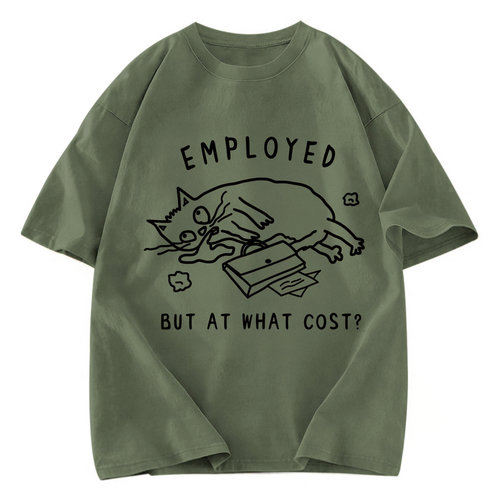 Tokyosol Employed But At What Cost Washed T-Shirt