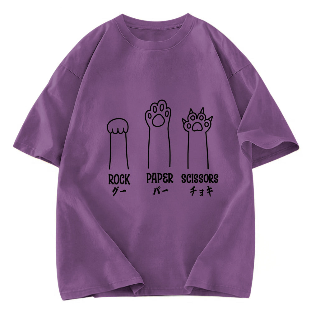 Tokyosol Rock Paper Scissors Washed T-Shirt