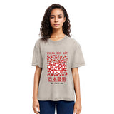 Tokyosol Japanese Polka Dot Art Washed T-Shirt