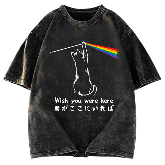 Tokyosol Wish You Were Here Washed T-Shirt