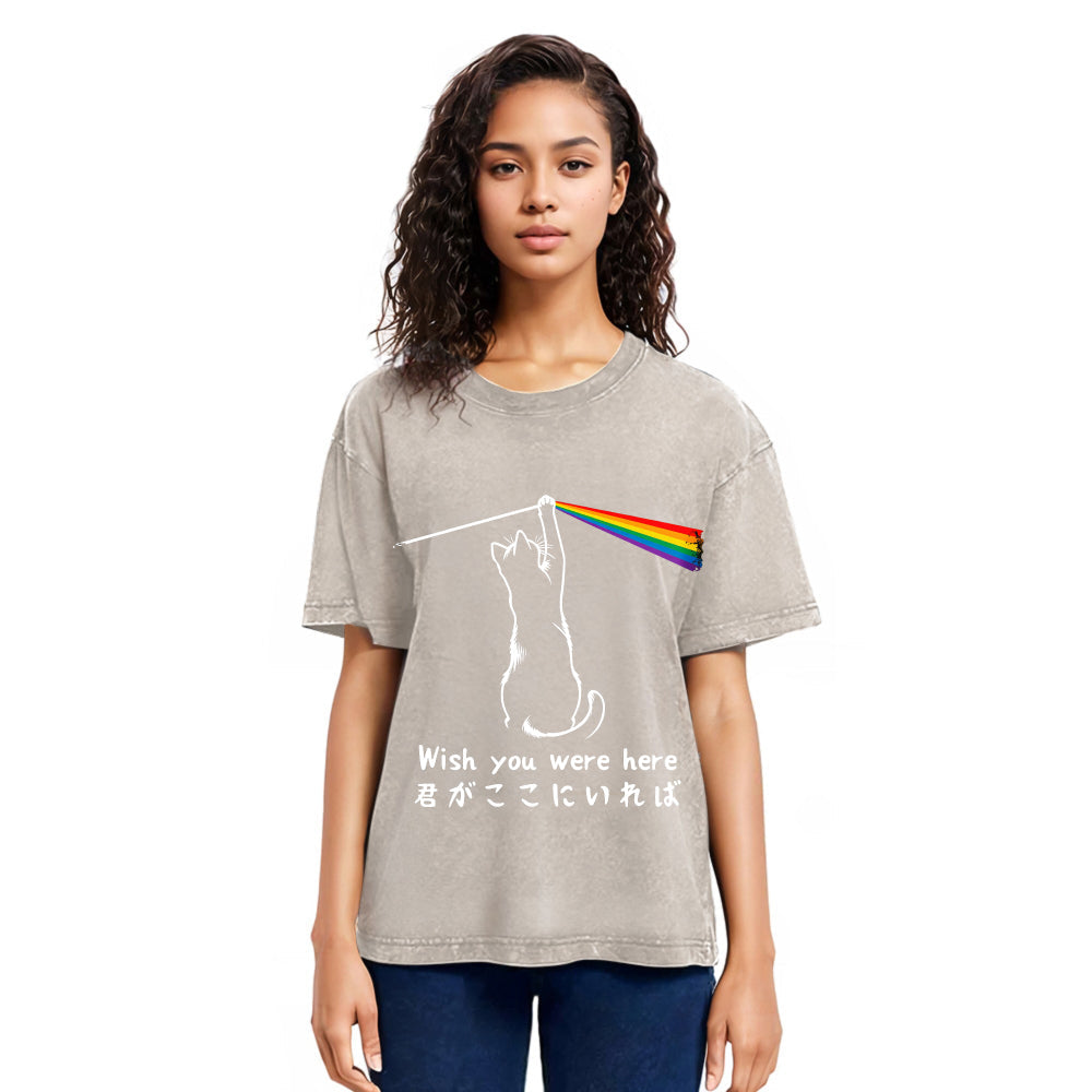 Tokyosol Wish You Were Here Washed T-Shirt