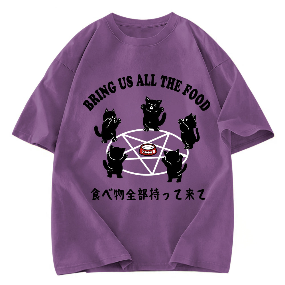 Tokyosol Bring All The Food Washed T-Shirt