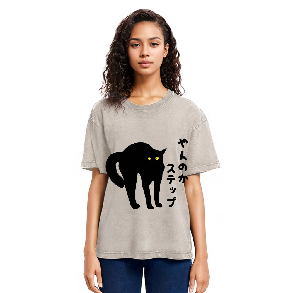 Tokyosol Yanka Step Washed T-Shirt