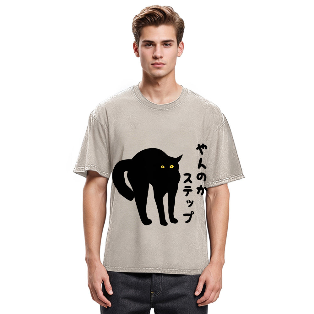 Tokyosol Yanka Step Washed T-Shirt