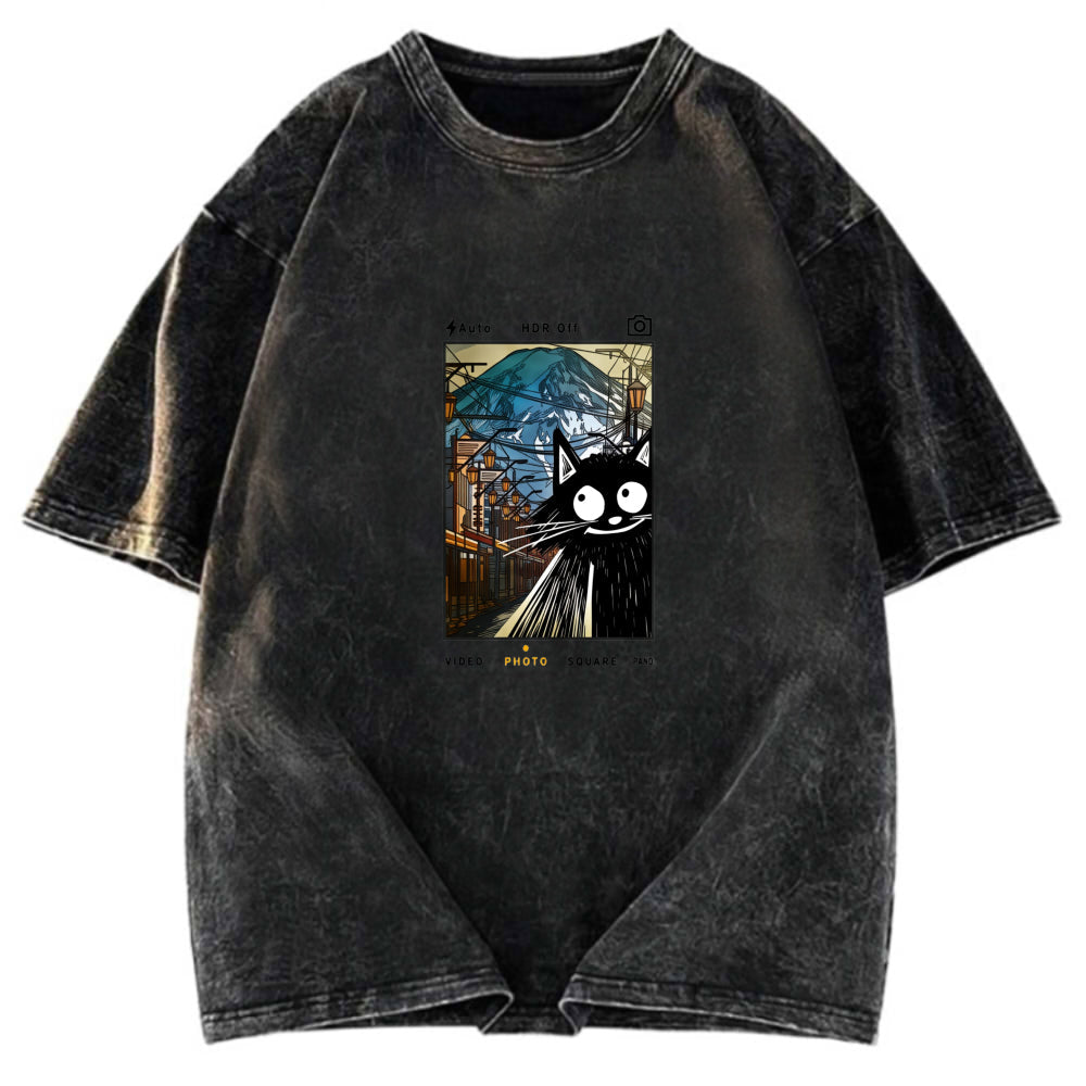 Tokyosol My Travel Diary-Tokyo Streets Washed T-Shirt