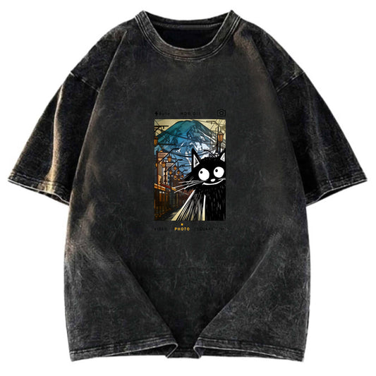 Tokyosol My Travel Diary-Tokyo Streets Washed T-Shirt