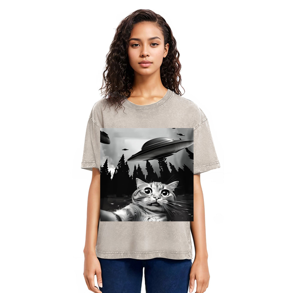 Tokyosol Don't Take Me Away Washed T-Shirt