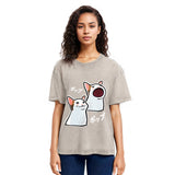 Tokyosol Popping Cat Meme Washed T-Shirt