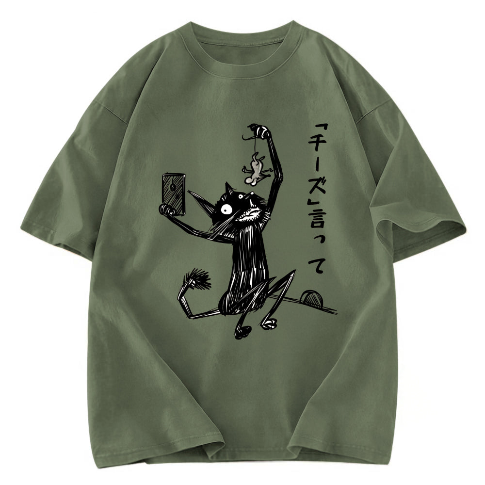 Tokyosol Say Cheese Washed T-Shirt