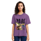 Tokyosol Man I Love Frogs Meme Washed T-Shirt
