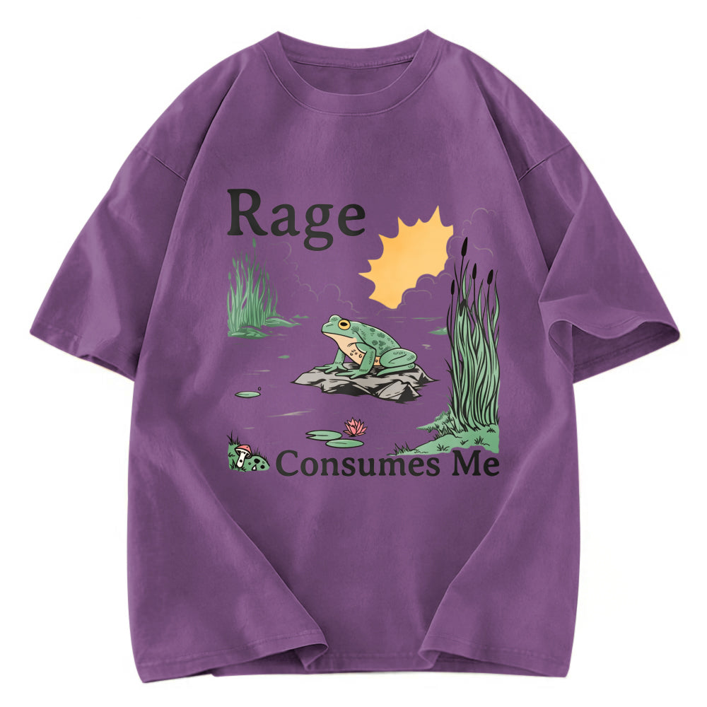 Tokyosol Rage Consumes Me Frog Pond Washed T-Shirt