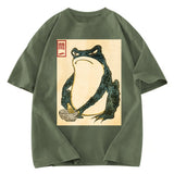 Tokyosol Matsumoto Hoji Japanese Frog Washed T-Shirt