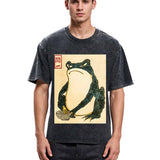Tokyosol Matsumoto Hoji Japanese Frog Washed T-Shirt