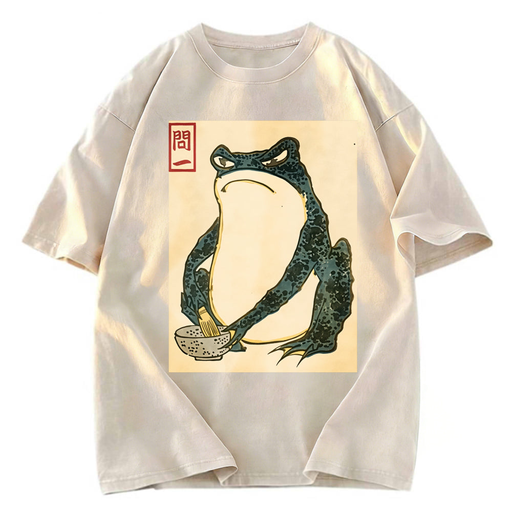 Tokyosol Matsumoto Hoji Japanese Frog Washed T-Shirt