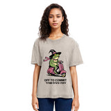 Tokyosol Off to Commit Tom Foolery Frog Washed T-Shirt