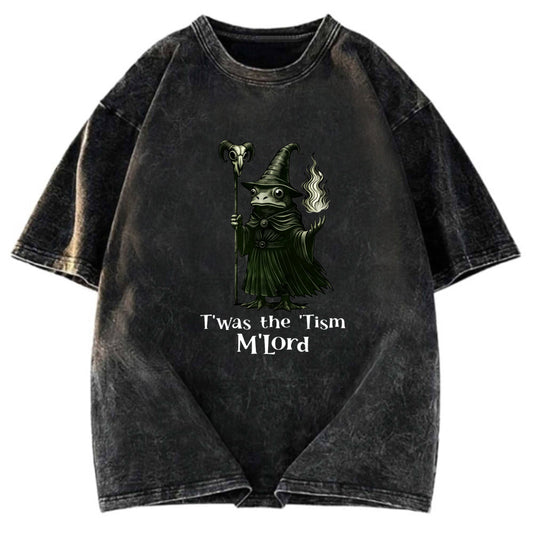 Tokyosol Witch Frog Washed T-Shirt