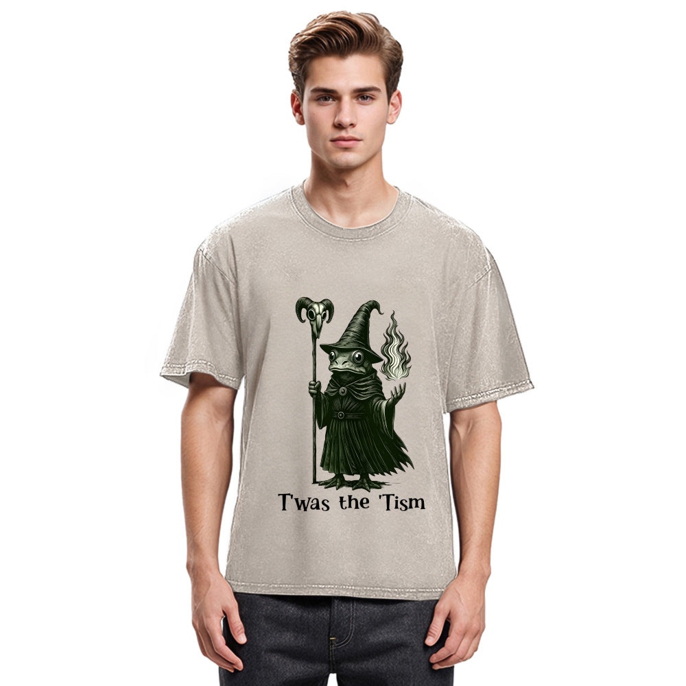 Tokyosol Witch Frog Washed T-Shirt