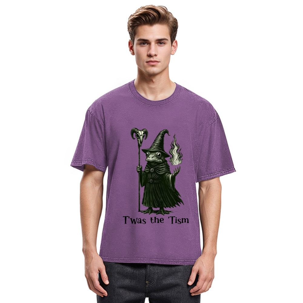 Tokyosol Witch Frog Washed T-Shirt