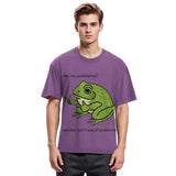 Tokyosol Stupid Frog Meme Washed T-Shirt