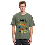 Tokyosol Dude I Love Frog Washed T-Shirt