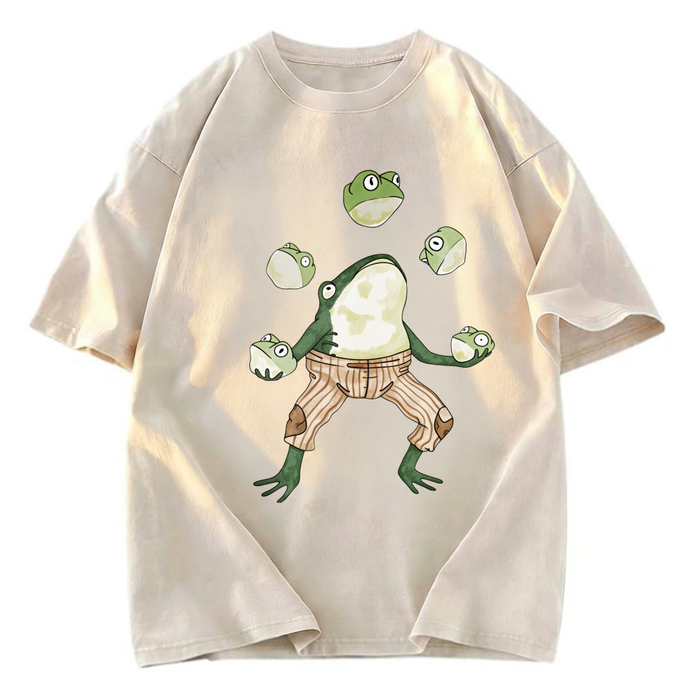 Tokyosol Frog Acrobatic Master Washed T-Shirt