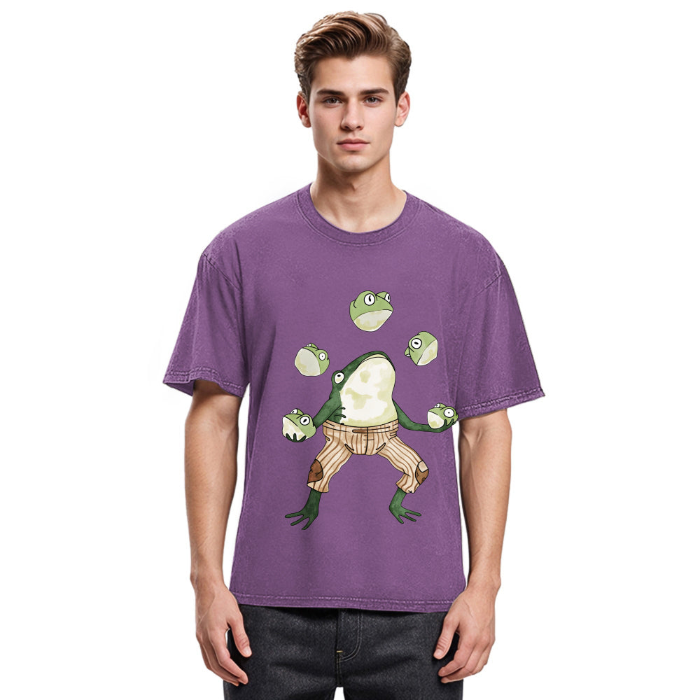 Tokyosol Frog Acrobatic Master Washed T-Shirt