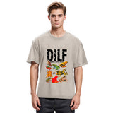 Tokyosol DILF Man I Love Frogs Funny Meme Washed T-Shirt