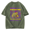 Tokyosol Fabric of Reality Crumbles Still I Remain Unconcerned Washed T-Shirt