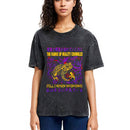 Tokyosol Fabric of Reality Crumbles Still I Remain Unconcerned Washed T-Shirt