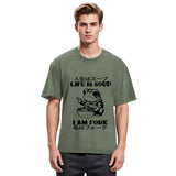 Tokyosol Life Is Soup I Am Fork Washed T-Shirt